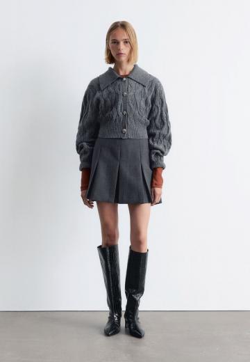 Вязаная кофта