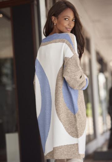 Длинный кардиган