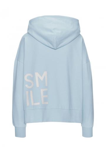 Пуловер с капюшоном