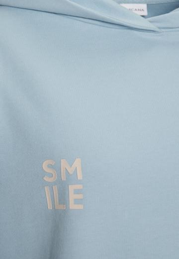 Пуловер с капюшоном