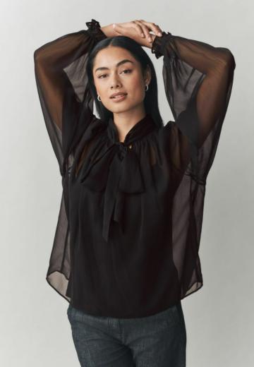 Шифоновая блузка