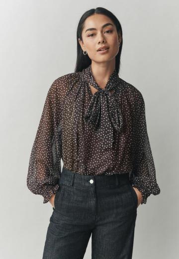 Шифоновая блузка