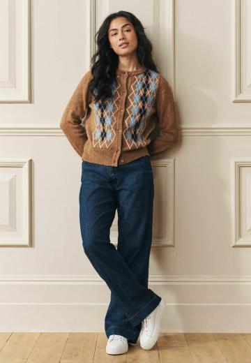 Жаккардовая кофта