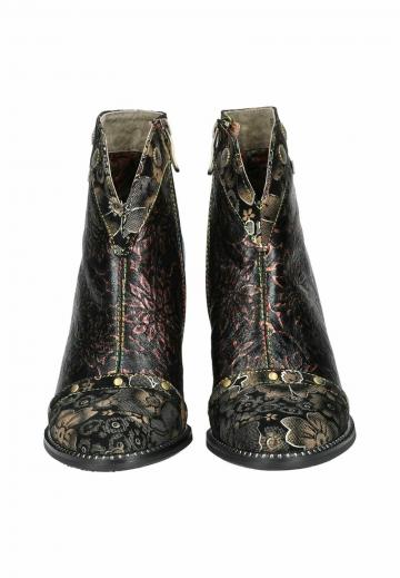 Полусапожки на высоком каблуке