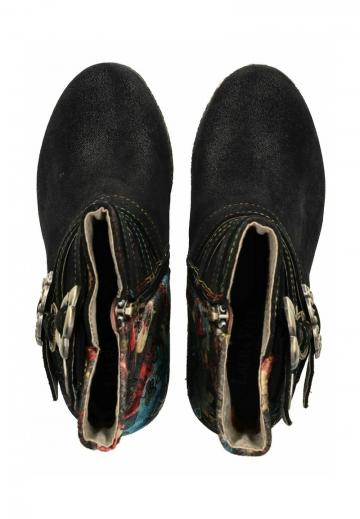 Полусапожки на высоком каблуке