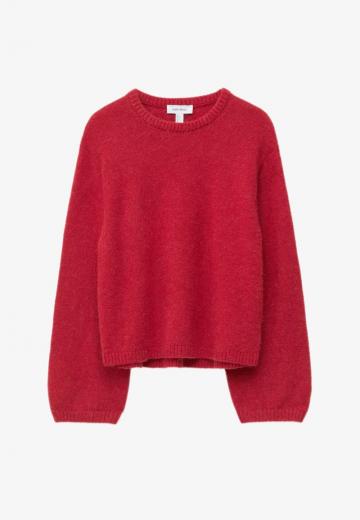 Пуловер в полоску