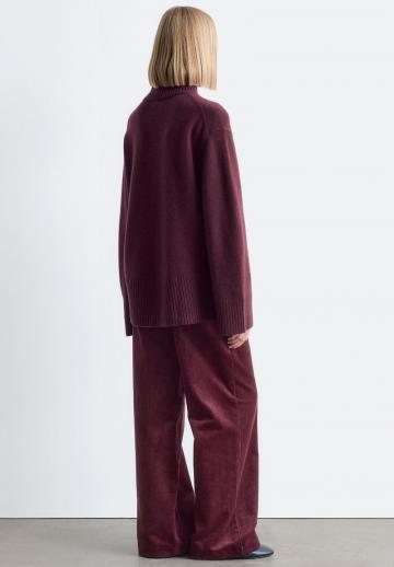 Длинный пуловер