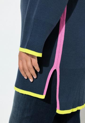 Длинный пуловер