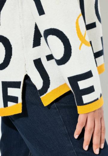 Пуловер с капюшоном