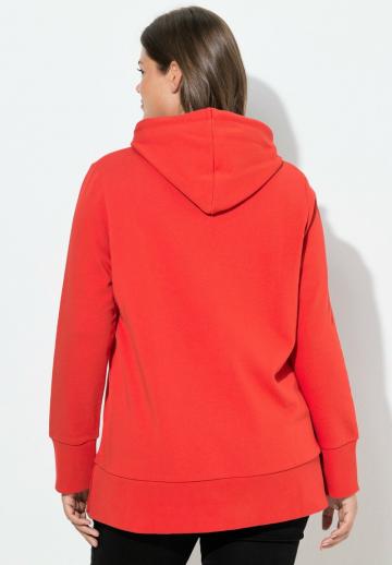 Пуловер с капюшоном