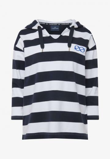 Пуловер с капюшоном