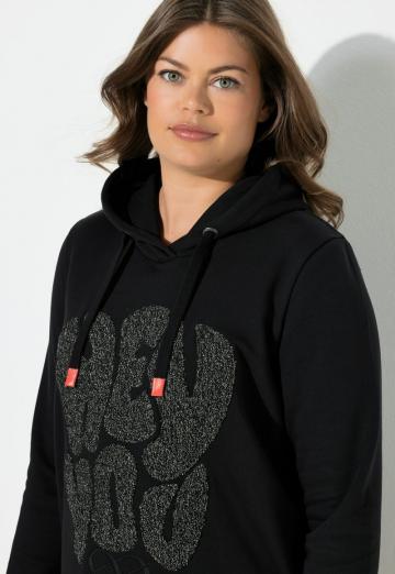 Пуловер с капюшоном