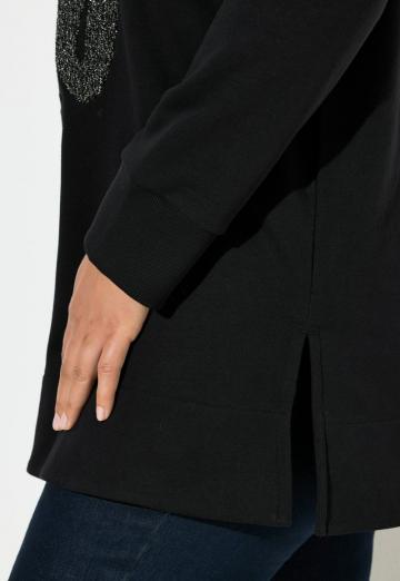 Пуловер с капюшоном