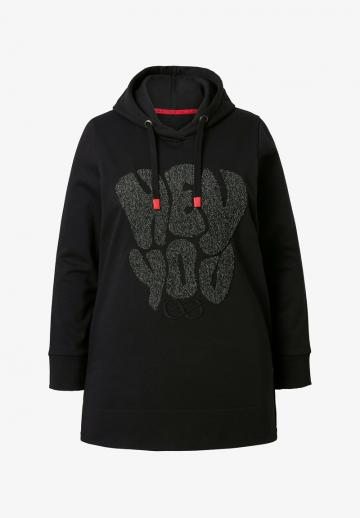 Пуловер с капюшоном