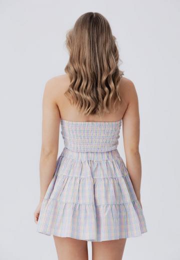 Юбка с воланами