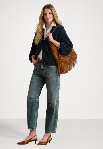 Прямые джинсы