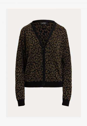 Жаккардовая вязаная кофта