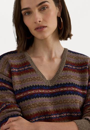 Пуловер с коротким рукавом