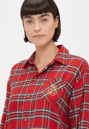 Фланелевая рубашка