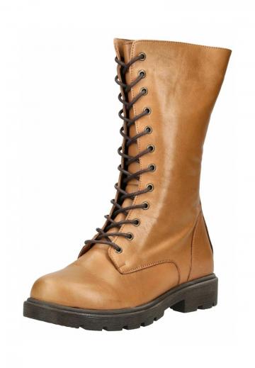 Сапоги на шнуровке
