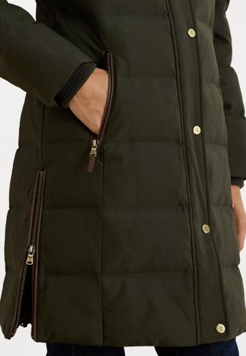 Пуховое пальто