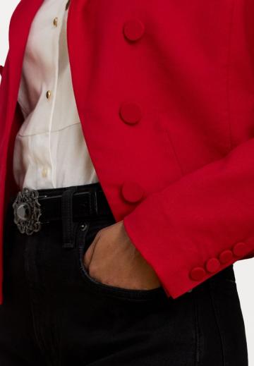 Короткий блейзер