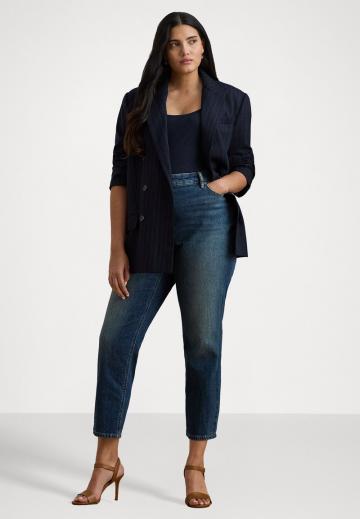 Прямые джинсы