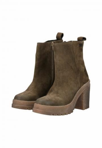 Полусапожки на высоком каблуке