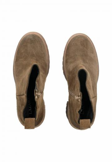 Полусапожки на высоком каблуке