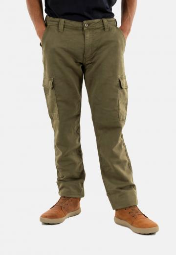 Брюки с накладными карманами