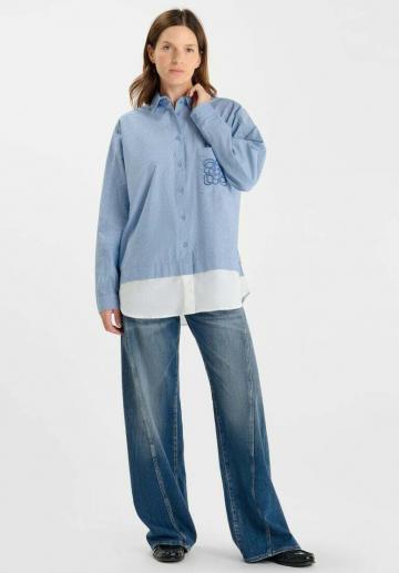 Длинная блузка