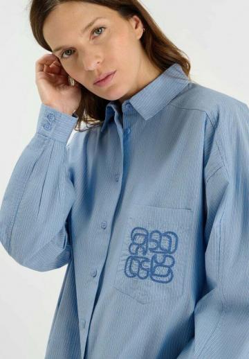 Длинная блузка