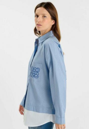 Длинная блузка