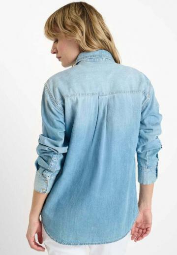 Джинсовая блузка