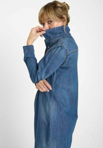 Джинсовое платье