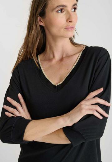 Майка с рукавом три четверти