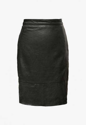 Кожаная юбка