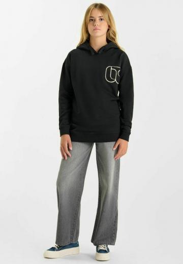 Пуловер с капюшоном