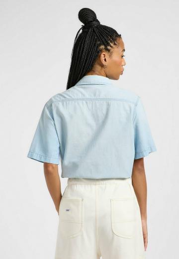 Джинсовая блузка