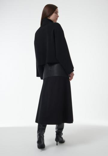 Кожаная юбка