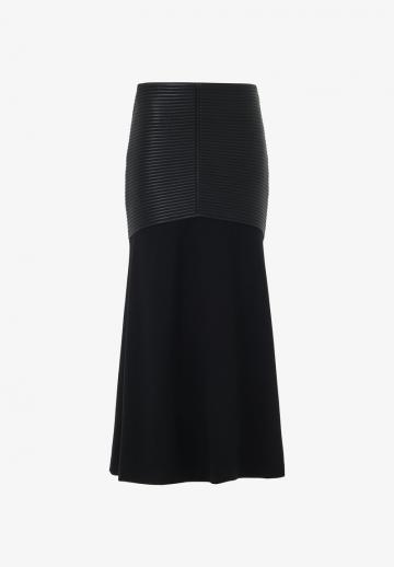 Кожаная юбка