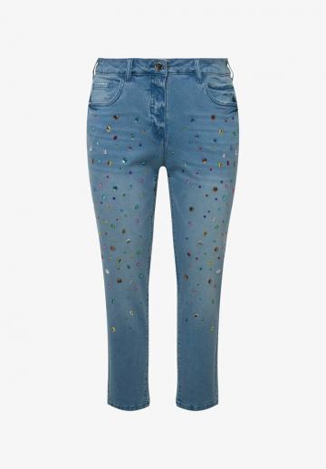 Короткие джинсы