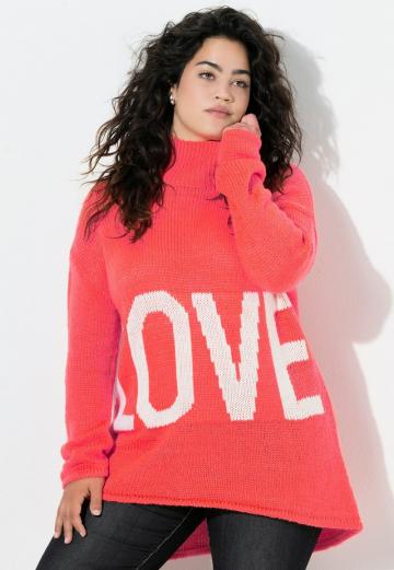 Длинный пуловер