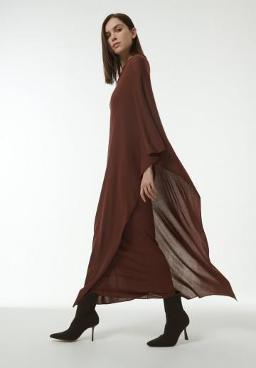 Вязаное платье