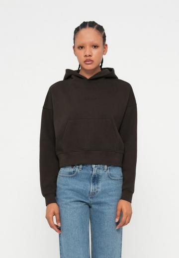 Пуловер с капюшоном