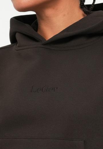 Пуловер с капюшоном