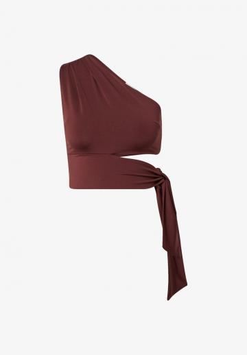 Топ на бретельках