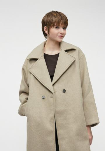 Шерстяное пальто