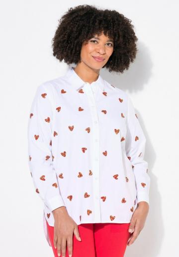 Длинная блузка