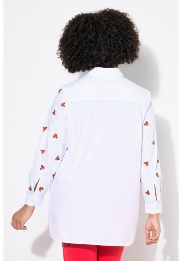 Длинная блузка